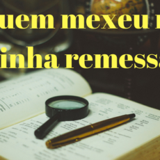 Momento Sherlock Holmes #01: Quem mexeu na minha remessa? VL22